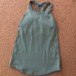 Lululemon Green Tank Top NWOT